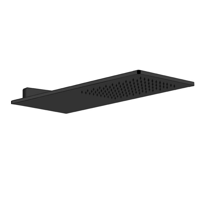 Gessi Верхний душ, настенный, дождь/каскад, Tremillimetri, 33053#707 цвет: black metal brushed pvd