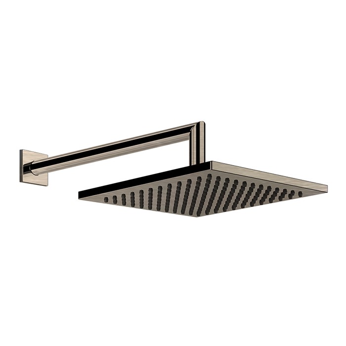 Gessi Верхний душ, подвесной, поворотная, с защитой от известкового налёта, Emporio shower, 47286#149 цвет: finox brushed nickel