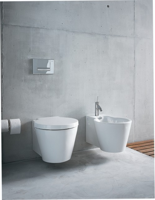 Duravit подвесное биде, starck 1, 0274150000 цвет: белый глянцевый