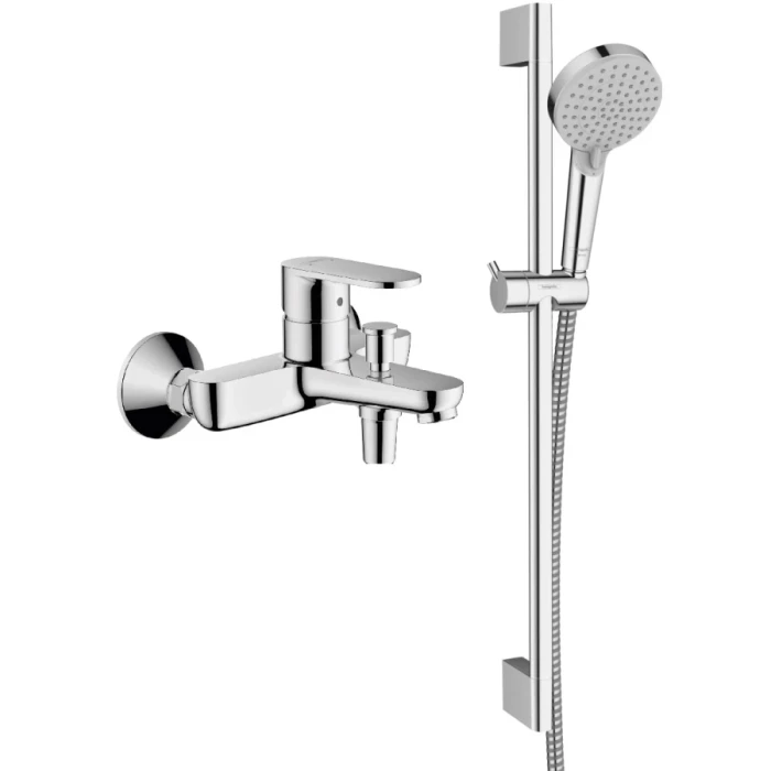 Hansgrohe смеситель для ванны, Vernis Blend, хром арт. SET/71440000/26275000