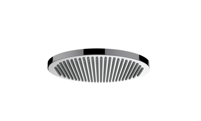 Bossini верхний душ 280 мм, с потолочным кронштейном 300 мм, apice, серый арт. h31430g.045