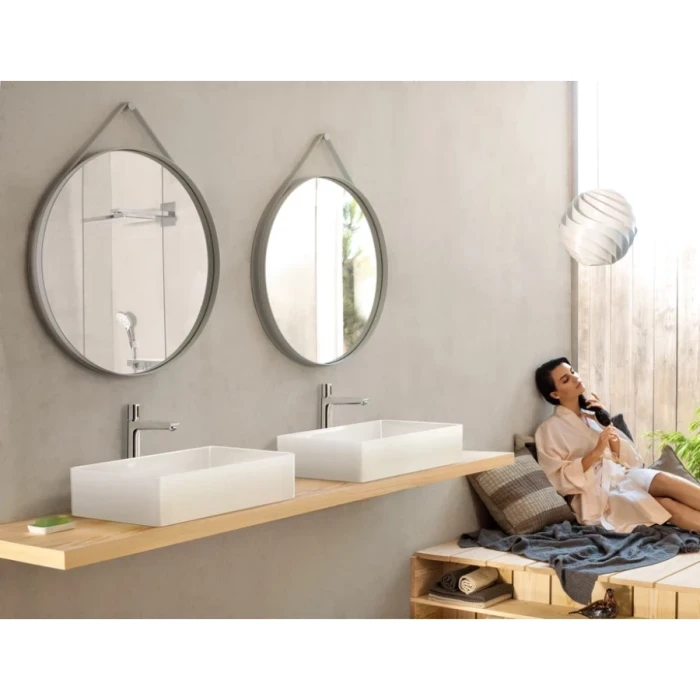 Hansgrohe смеситель для раковины 240 с донным клапаном, Talis Select E, хром арт. 71752000