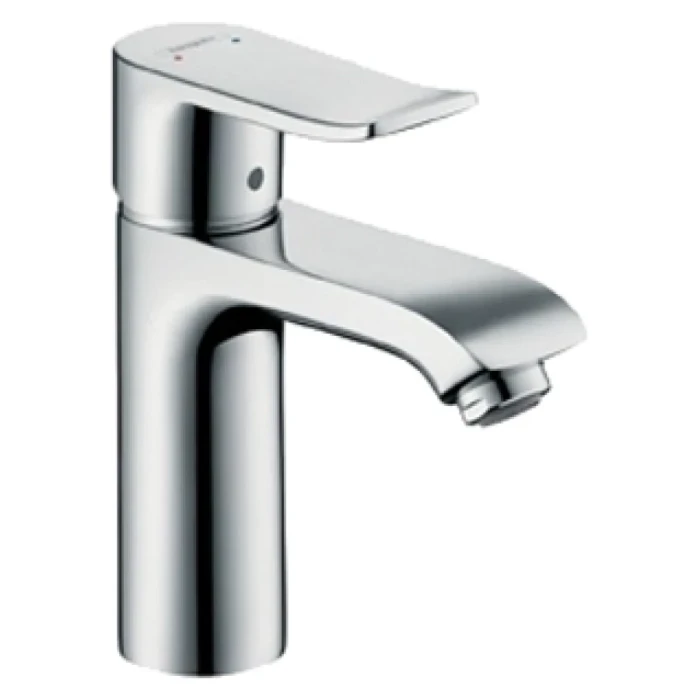 Hansgrohe смеситель для раковины 110 без донного клапана, Metris, хром арт. 31084000