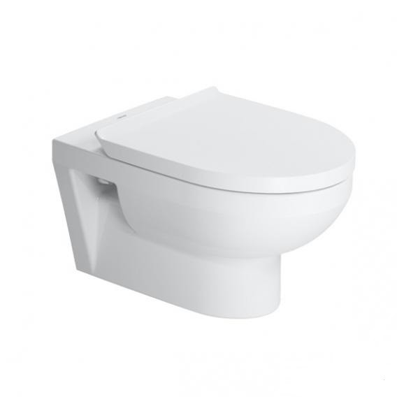 Duravit унитаз подвесной с вертикальным смывом, с сидением, безободковый, durastyle, 45620900a1 цвет: белый