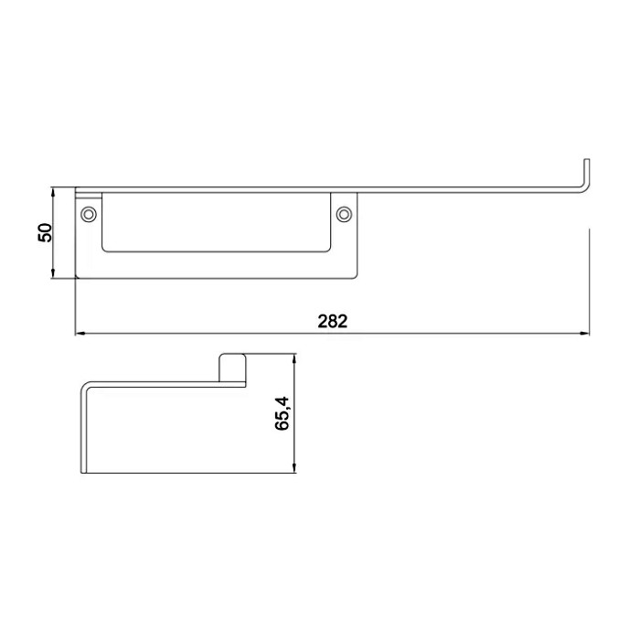 Almar бумагодержатель, e317000.hb316 цвет: нержавеющая сталь