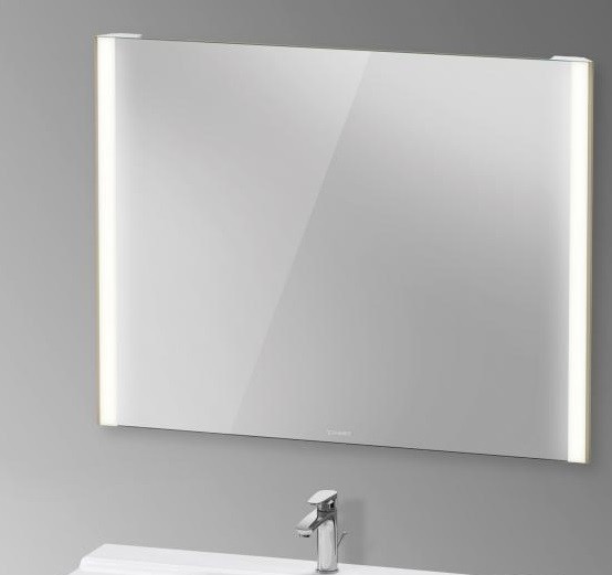 Duravit зеркало с подсветкой 1020 мм х 800 мм, версия sensor, xviu, xv70330b1b1 цвет: матовое шампанское