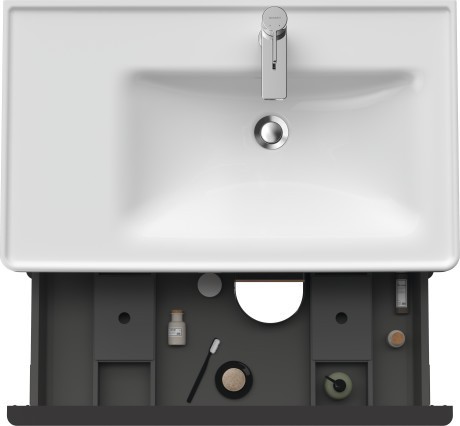 Duravit тумба подвесная под раковину 784 мм х 452 мм, d-neo, de435802121 цвет: орех темный