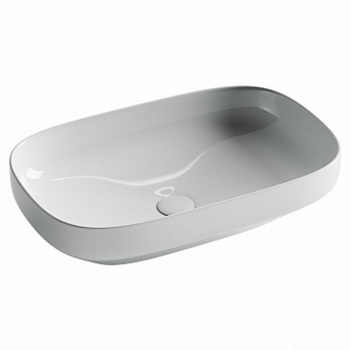 Ceramicanova раковина накладная element, cn5030 цвет: белый