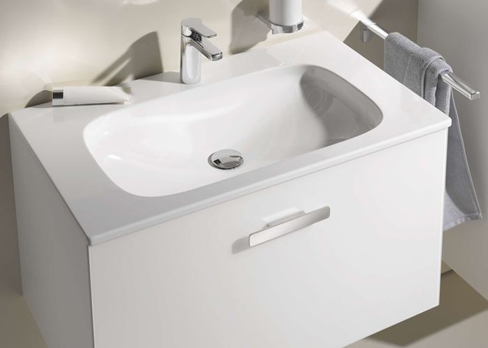 Keuco раковина встраиваемая на 1 отверстие, royal universe, белый арт. 32761 318001