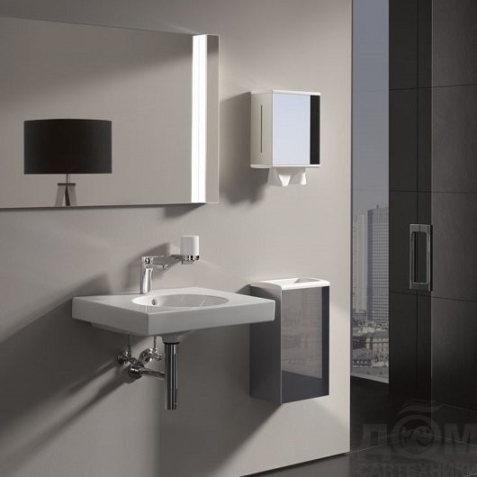 Keuco дозатор бумажных полотенец серебристый, collection moll, арт. 12785 010201