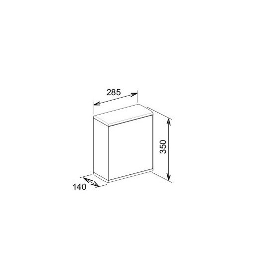 Keuco дозатор бумажных полотенец серебристый, collection moll, арт. 12785 010201