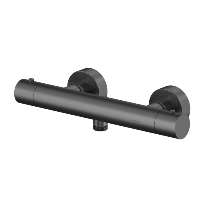 Смеситель термостатический для душа, Whitecross Y gunmetal, оружейная сталь арт. Y1246GM