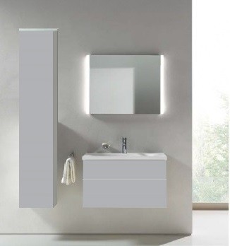 Keuco высокий шкаф-пенал, royal reflex, титан арт. 34030 130001