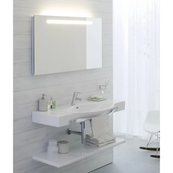 LAUFEN раковина подвесная new 120 с полотенцедержателем, PALACE - 8.1270.4.000.104.1