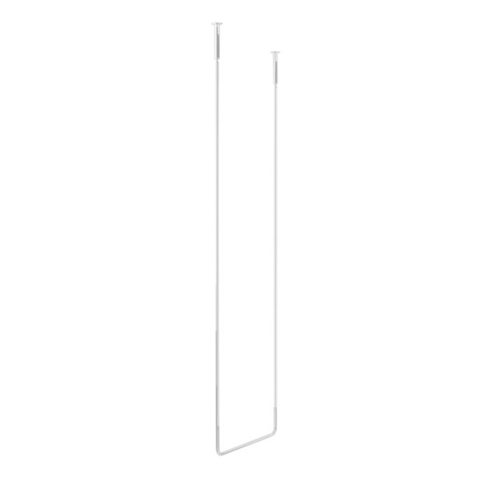 Gessi Полотенцедержатель потолочный 45см h=160см, Goccia, 38144#079 цвет: белый