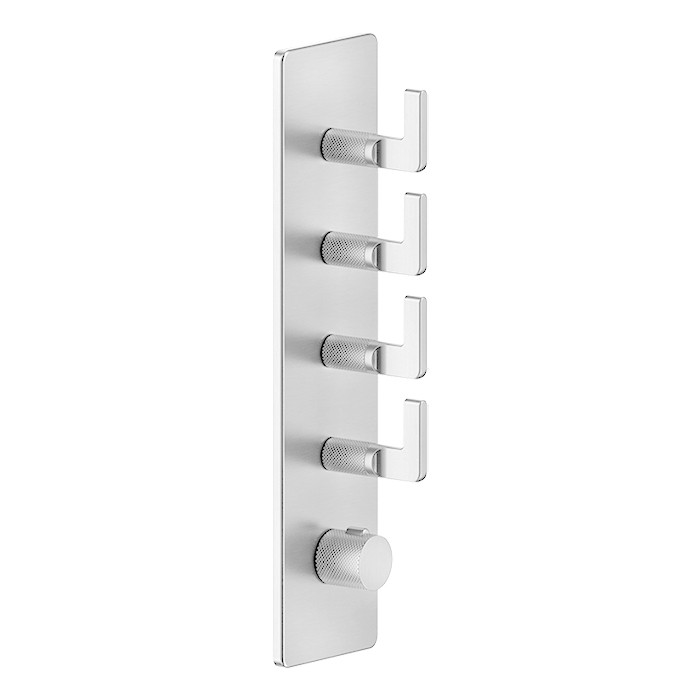 Gessi Встраиваемый термостатический смеситель на 4 источника, резьба 3/4", Inciso, 58208#031 цвет: хром