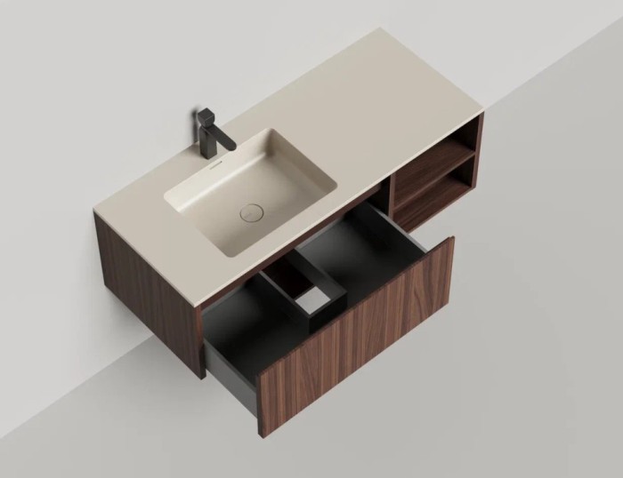 Salini подвесная тумба 1200, domino, 27d212ona цвет: коричневый