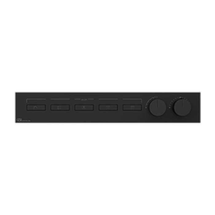 Gessi Термостат для душа, с включением до 5 источников одновременно, Hi Fi, 63018#706 цвет: black metal pvd