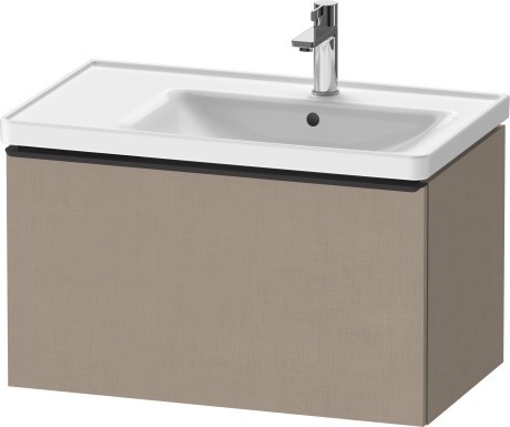 Duravit тумба подвесная под раковину 	de425507575 784 мм х 452 мм, d-neo, de425507575 цвет: лён