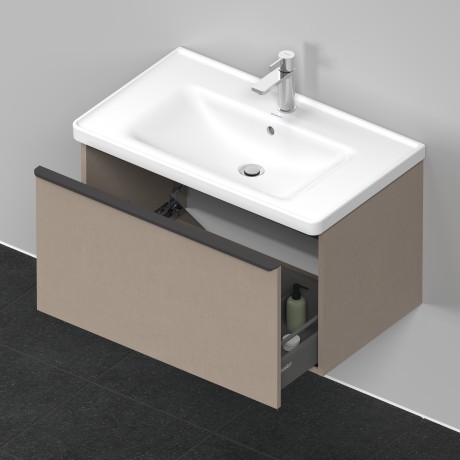 Duravit тумба подвесная под раковину 	de425507575 784 мм х 452 мм, d-neo, de425507575 цвет: лён