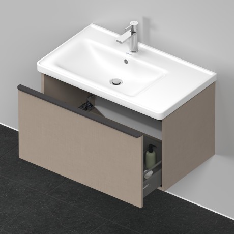 Duravit тумба подвесная под раковину 	de425507575 784 мм х 452 мм, d-neo, de425507575 цвет: лён