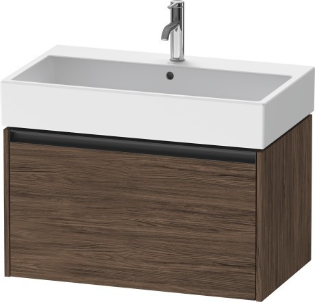 Duravit тумба подвесная под раковину 460 мм х 784 мм х 440 мм, ketho.2, k25077021210000 цвет: орех темный