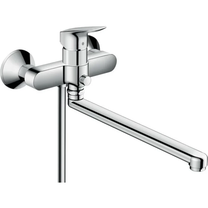 Hansgrohe смеситель для ванны, Logis, хром арт. SET/71402000/26275000