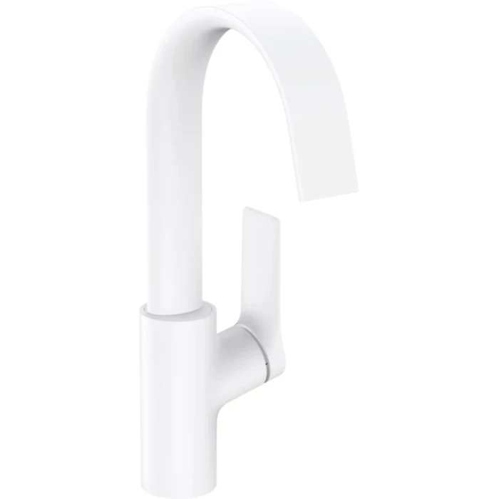 Hansgrohe смеситель для раковины с донным клапаном, Vivenis, белый арт. 75030700