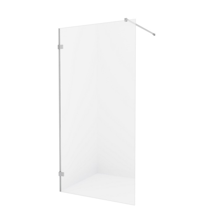 Душевое ограждение 100x200, New trendy Avexa chrome, хром арт. EXK-1543