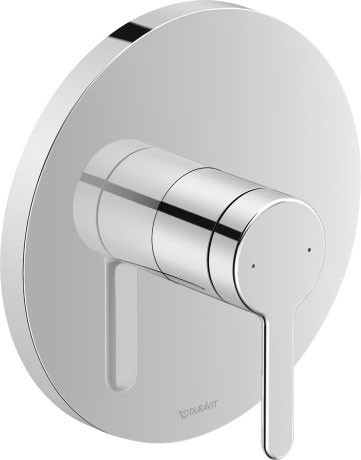 Duravit однорычажный смеситель для душа c14210010010, c.1, c14210010010 цвет: хром