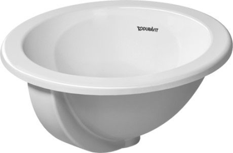 Duravit раковина встраиваемая сверху 40х40 см, architec, 0318400000 цвет: белый