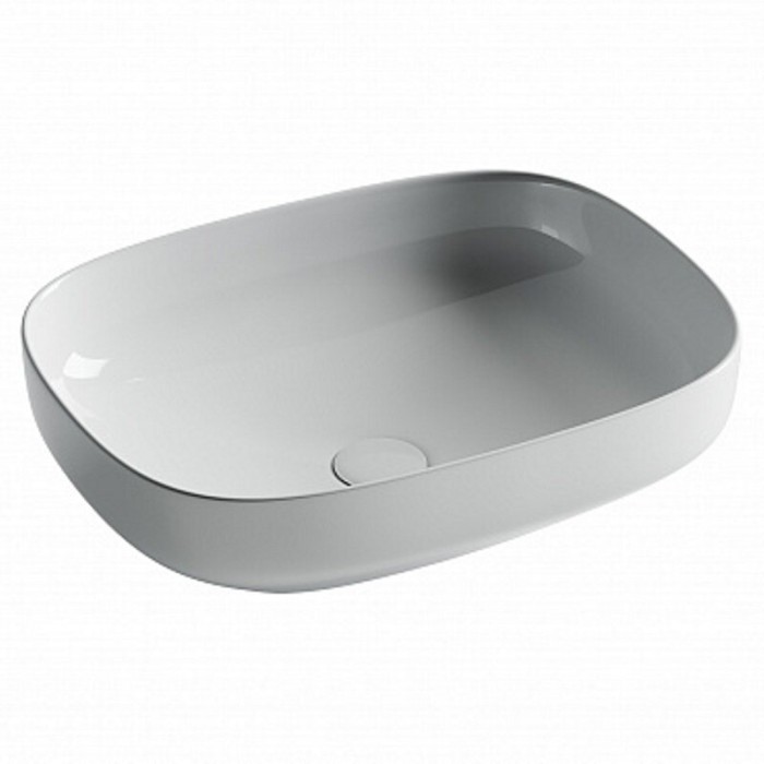 Ceramicanova раковина накладная element, cn5031 цвет: белый