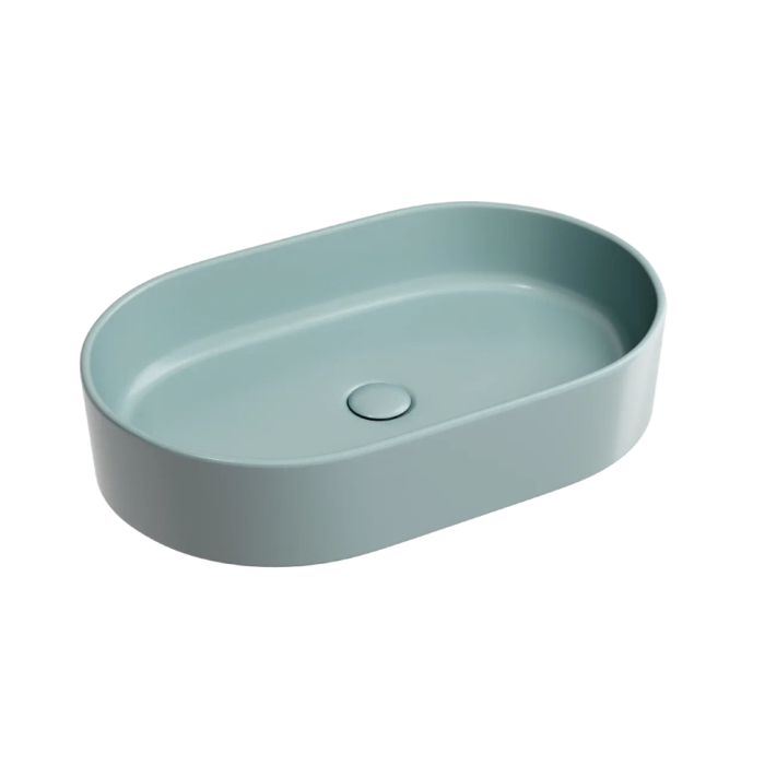 Ceramicanova раковина накладная element, cn6048mlg цвет: зеленый