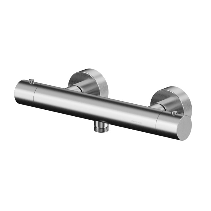 Смеситель термостатический для душа, Whitecross Y brushed nickel, брашированный никель арт. Y1246NIB
