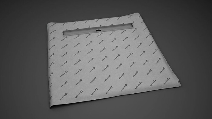 Radaway душевая плита 119x119 с решеткой под плитку basic, RadаDrain - 5CL1212A/5R095B