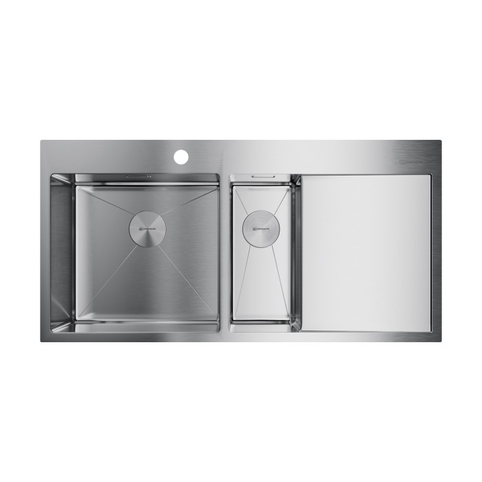 Omoikiri кухонная мойка Akisame 100-2-L, нержавеющая сталь арт. 4973544