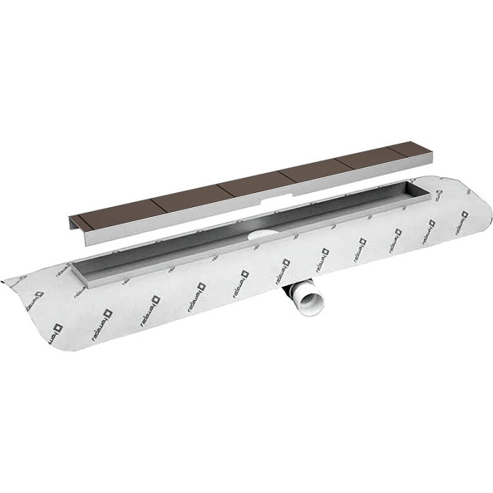 Radaway душевой лоток 95 с решеткой под плитку basic, RadаDrain - 5L095A/5R095B