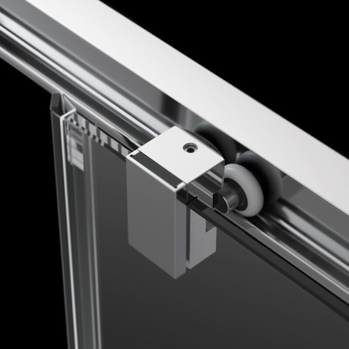 Radaway душевой уголок 1900 80x90 профиль хром стекло прозрачное, Premium Plus - 30437-01-01N