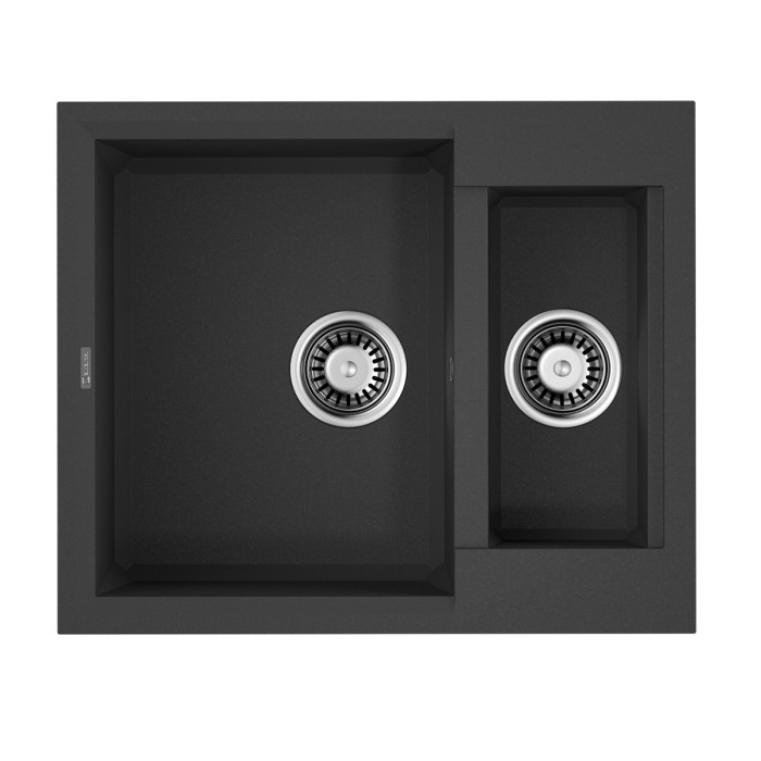 Omoikiri кухонная мойка Sakaime 60-2, черный арт. 4993908
