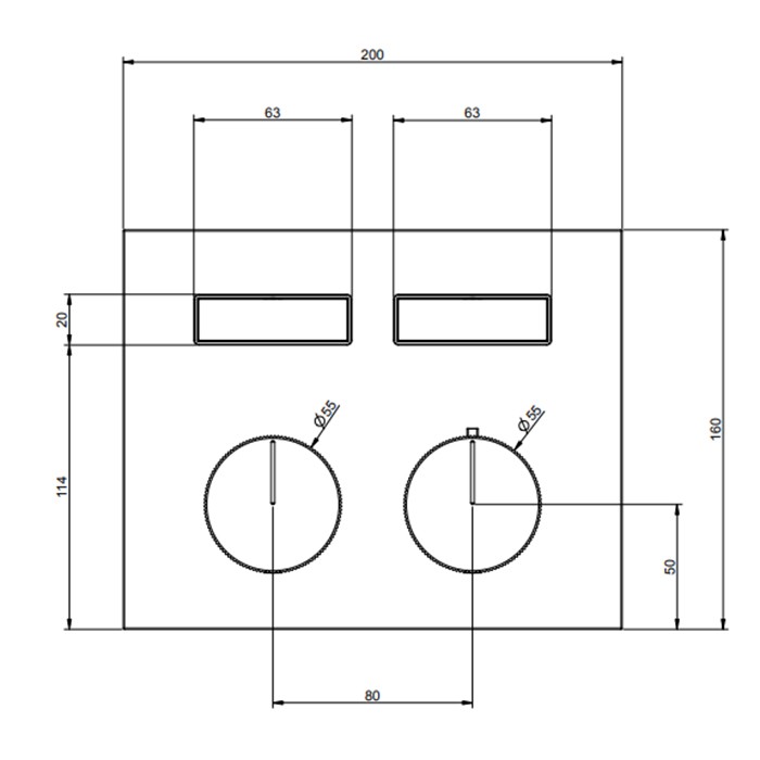 Gessi Термостат для душа, с включением до 2 источников одновременно, Hi Fi, 63004#706 цвет: black metal pvd