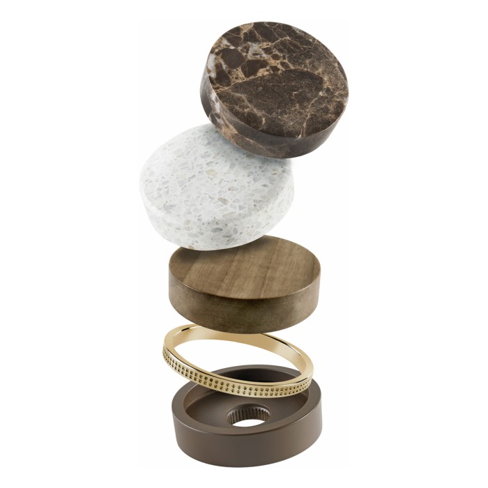 Ручка смесителя, Stella Macarons, серый арт. MC.12000.TE02.006.03.00