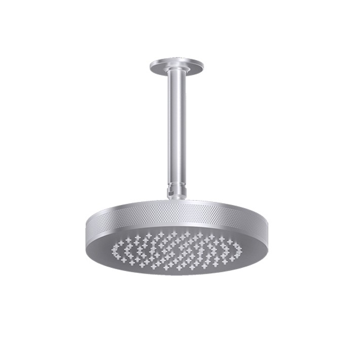 Gessi Потолочная душевая головка шарнирная на 1/2",d218 мм, Inciso, 58186#149 цвет: finox