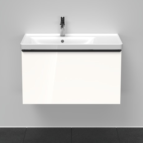 Duravit тумба подвесная под раковину 784 мм х 452 мм, d-neo, de425502222 цвет: белый глянцевый