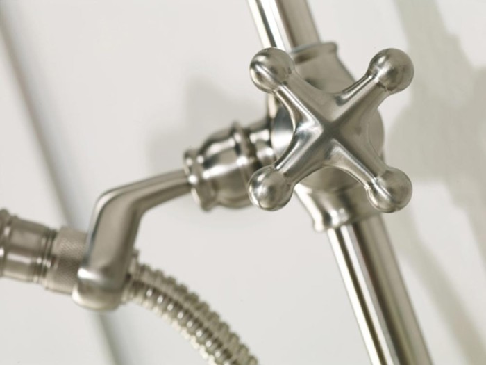 Bossini душевая стойка column monocomando из латуни, liberty, хром арт. l01203.030