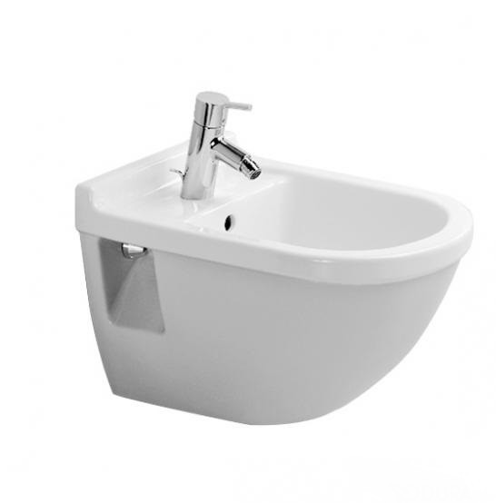 Duravit подвсеное биде с переливом, starck 3, 2230150000 цвет: белый