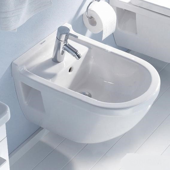 Duravit подвсеное биде с переливом, starck 3, 2230150000 цвет: белый
