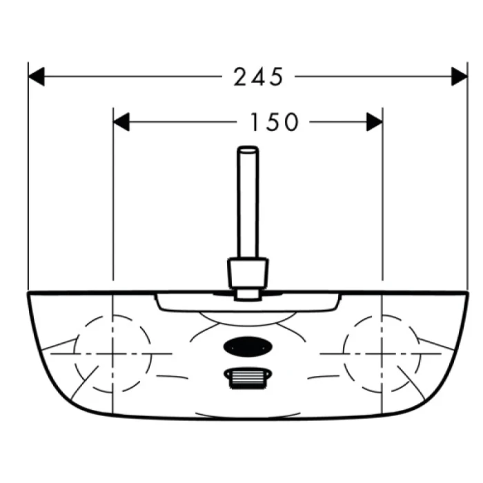 Hansgrohe смеситель для ванны, PuraVida, арт. 15472400