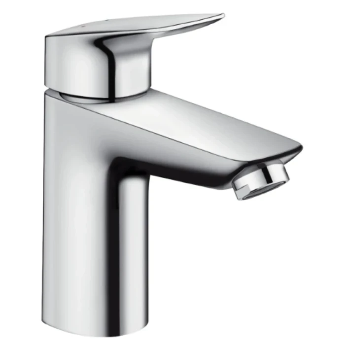 Hansgrohe смеситель для раковины 100, без донного клапана, Logis, хром арт. 71101000