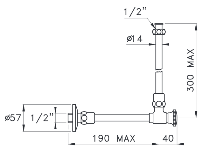 Stella вентиль, completamenti, хром арт. un09301cr00
