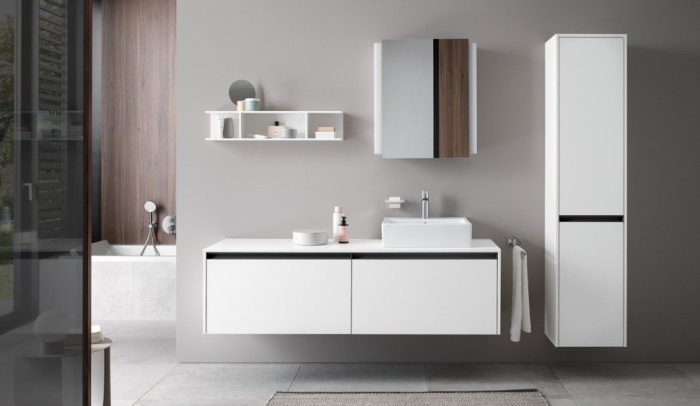 Duravit тумба подвесная под раковину справа 550 мм х 1400 мм х 459 мм, ketho.2, k24888r79790000 цвет: орех натуральный